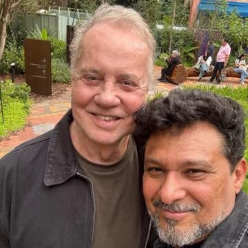 Luiz Fernando Guimarães se declara para o marido aniversariante: ‘Grande parceiro de vida’