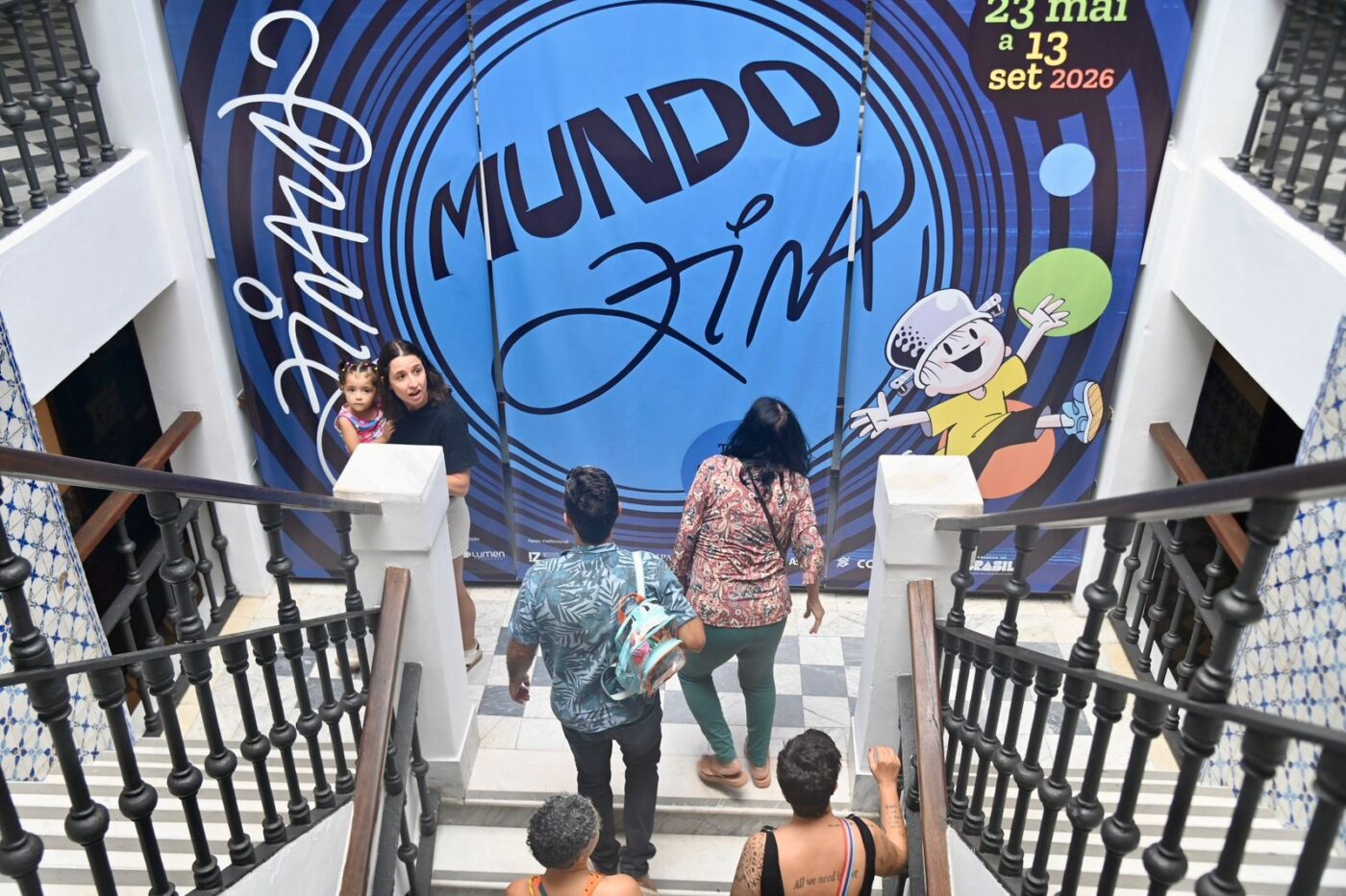 Exposição de Ziraldo entra no último mês em Salvador com mais de 30 mil visitantes