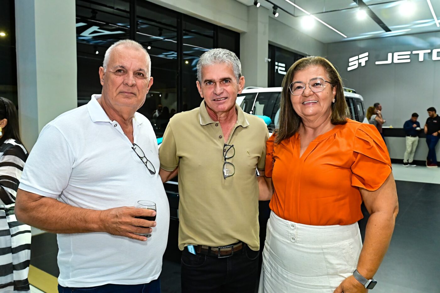 Fausto Lima, Jailton Rios e Dulceli Pacheco