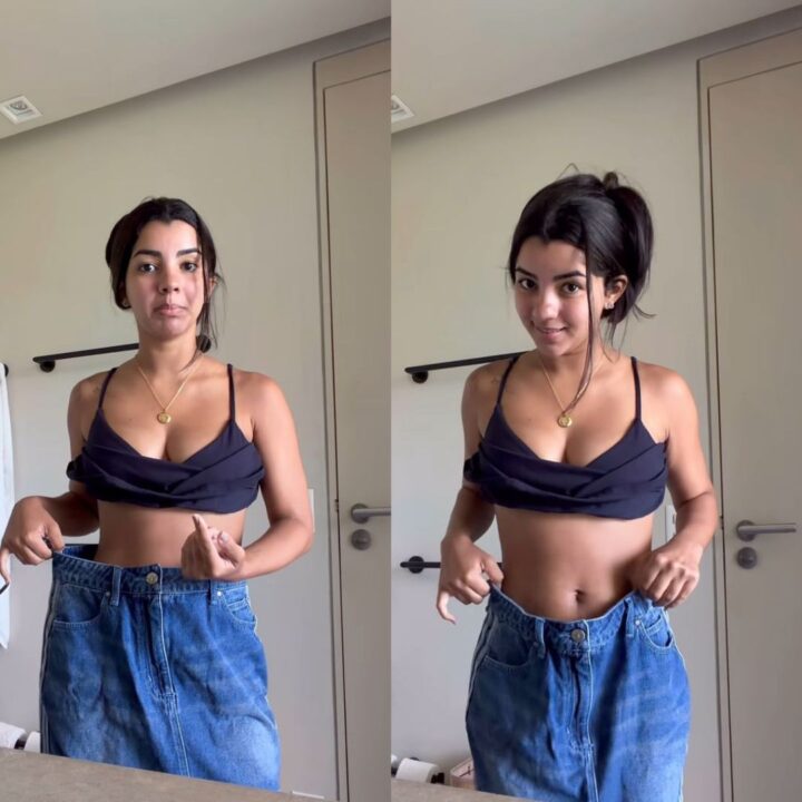 Ary Mirelle desabafa sobre impacto no guarda-roupa após perder mais de 14 kg: ‘Vou chamar uma costureira’