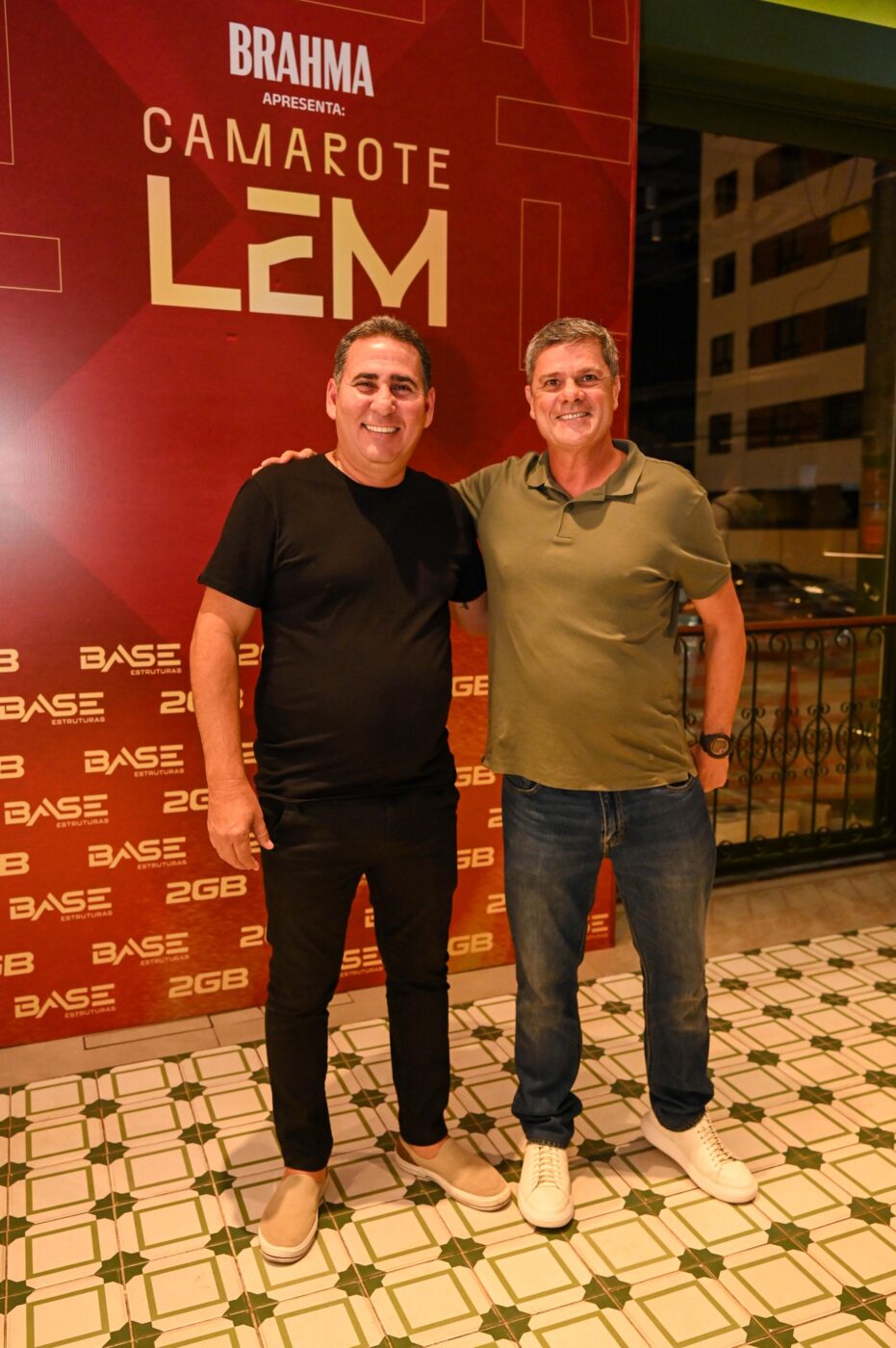 Maurício Lencek e Sylvio Lyra