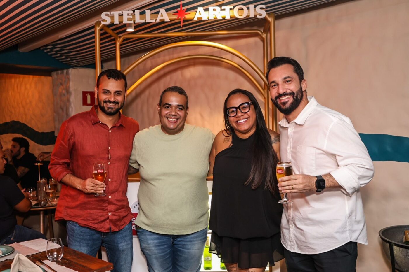 Lucas Rodrigo, Tiago Alves, Lisi Cardoso e Sávio Andrade