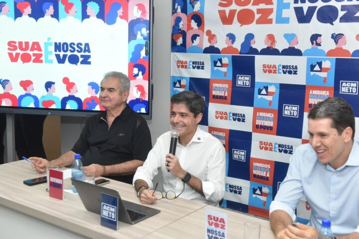 ACM Neto lança movimento de escuta popular e inicia agenda pelo interior da Bahia