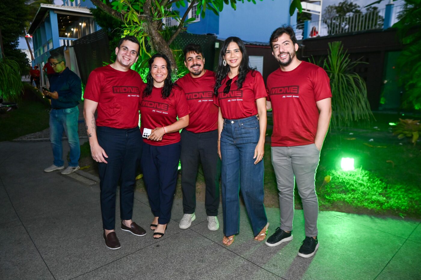 Marcelo Alexandrino, Thati Chacha, Glauber Meira, Diana Maria e Henrique Coelho