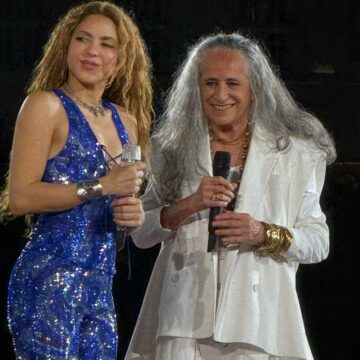 Show de Shakira em Copacabana tem participações de Anitta, Caetano, Bethânia e Ivete