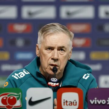 Ancelotti confirma escalação do Brasil para amistoso contra o Panamá neste domingo (31)