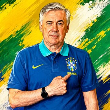 CBF renova contrato de Carlo Ancelotti até a Copa de 2030