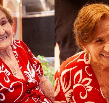Aos 103 anos, moradora da Barra sobe escadas sozinha, toma Coca-Cola diariamente e quer aprender violão