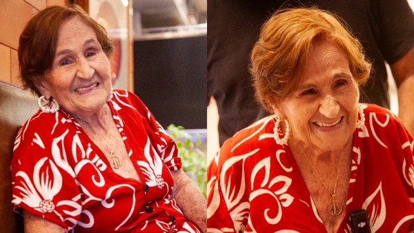Aos 103 anos, moradora da Barra sobe escadas sozinha, toma Coca-Cola diariamente e quer aprender violão