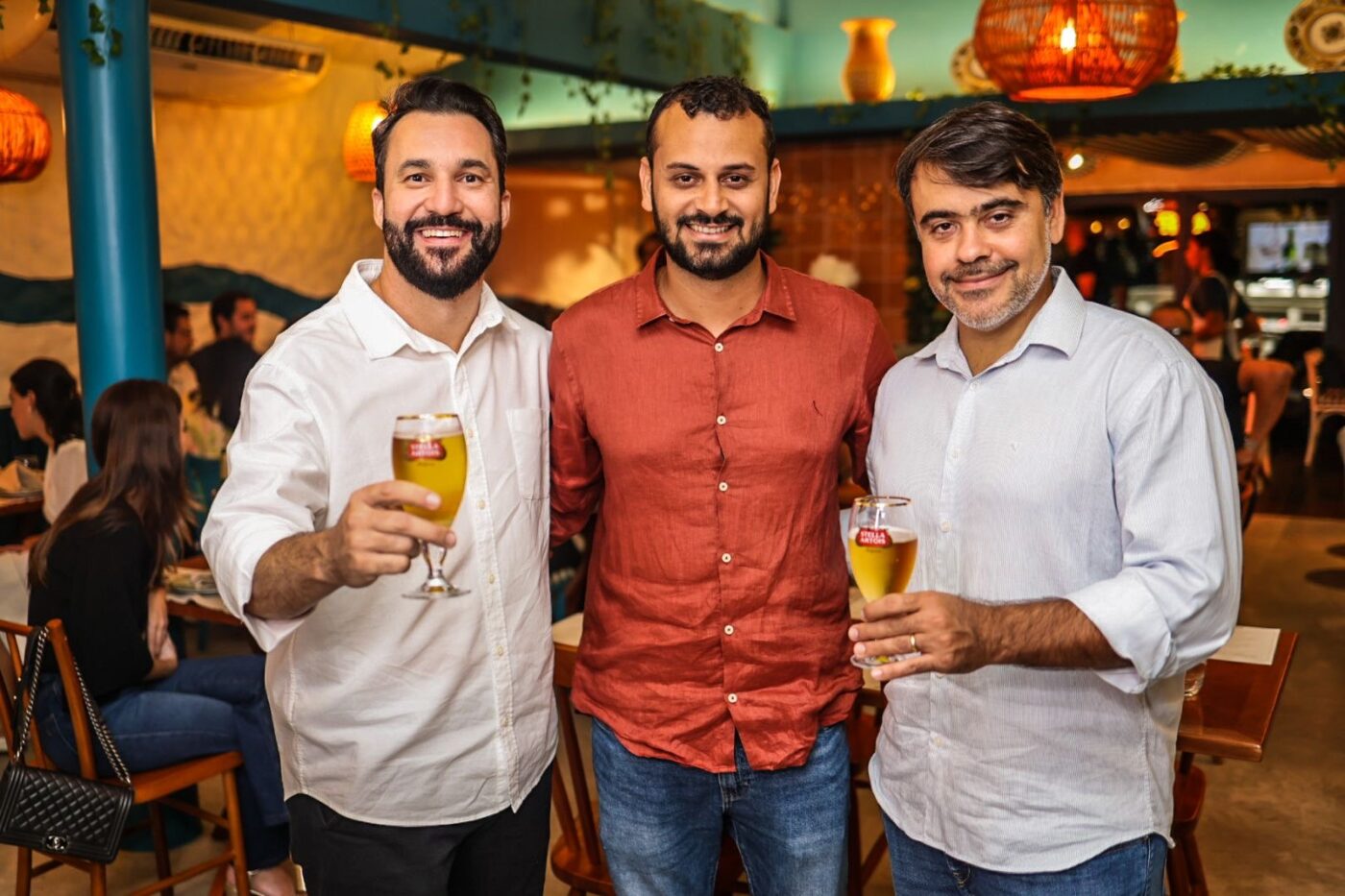 Sávio Andrade , Lucas Rodrigo e Marcio Aguiar