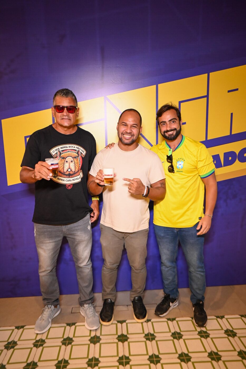 Cristiano Costa, Pedro Magalhães e João Heck