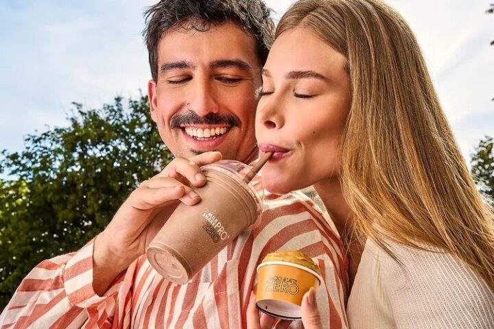 Bacio di Latte lança linha de sorvetes zero açúcar e milkshake proteico
