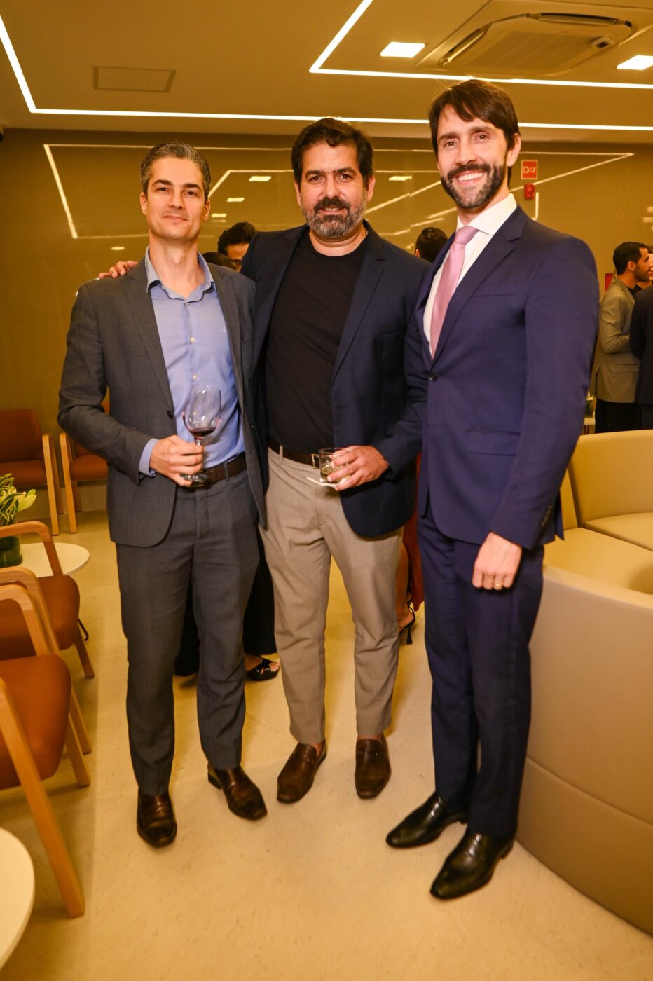 Rogério Vilas Boas, Eneas Almeida e Tiago Amoedo