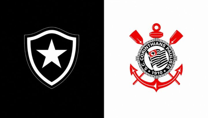 Botafogo x Corinthians, onde assistir ao vivo pelo Brasileirão em duelo de times empatados na tabela