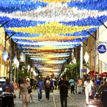 Arraiá da Prefs terá túnel de bandeirolas e iluminação especial no Centro Histórico de Salvador