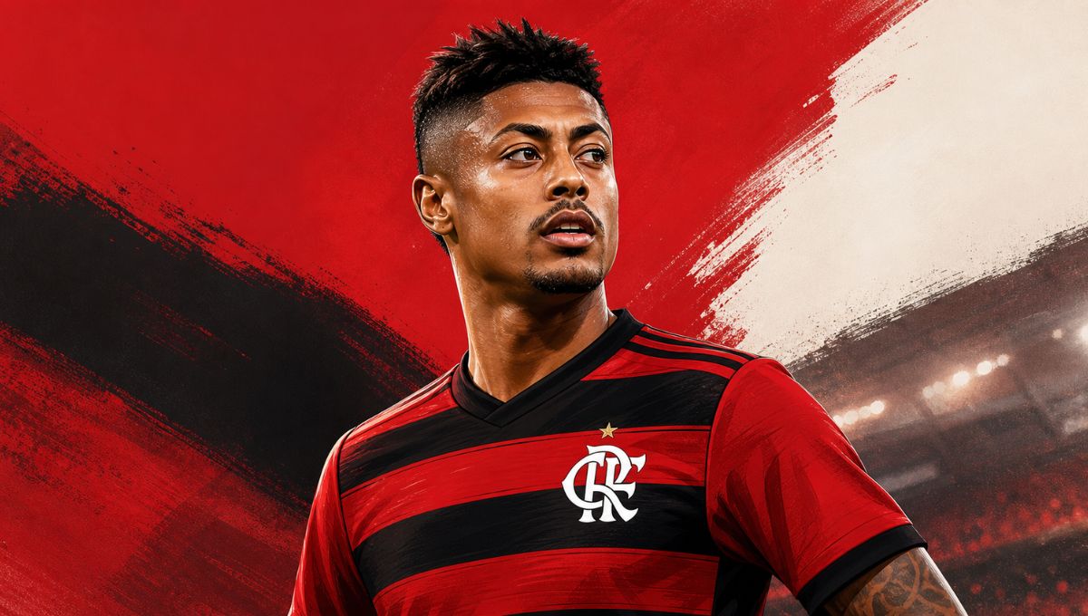 Flamengo anuncia renovação de contrato de Bruno Henrique