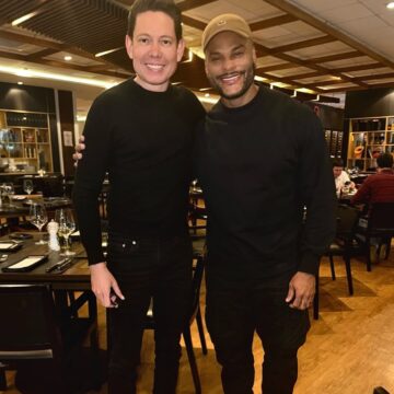 Tony Salles encontra Bispo Bruno Leonardo em São Paulo: “Meu amigo”
