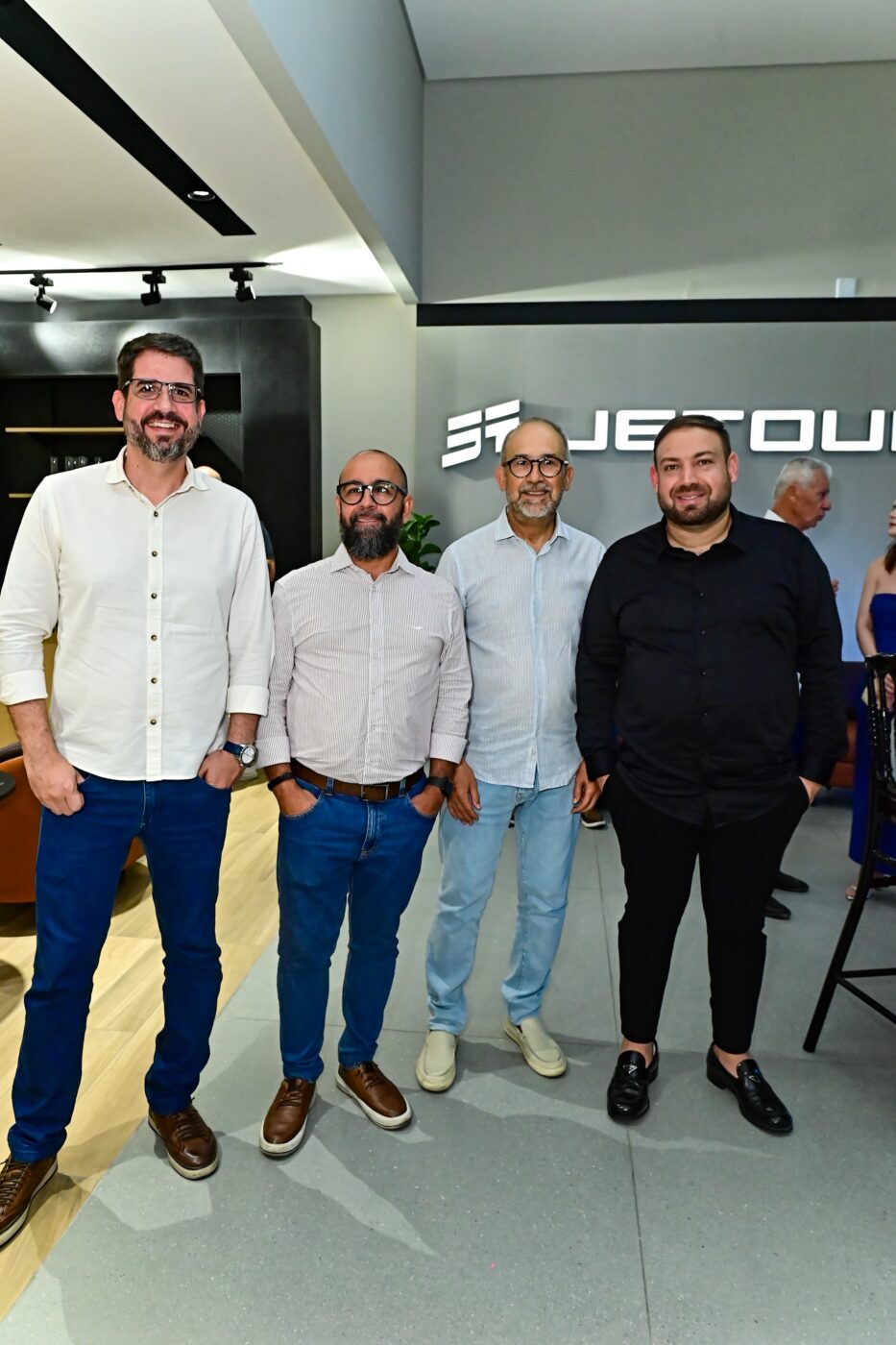 Rodrigo Oliveira, Hideraldo Belinio, Marcílio Costa e Luis Mercês 