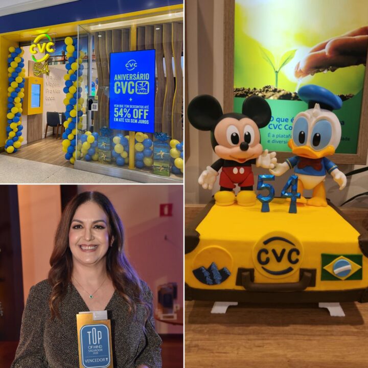 CVC celebra 54 anos e anuncia até 54% de desconto; confira as ofertas
