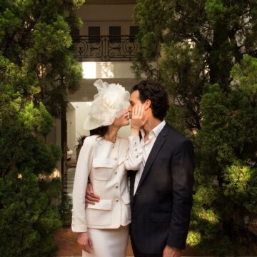 Veja detalhes do casamento intimista de Elisa Zarzur e Alexandre Negrão