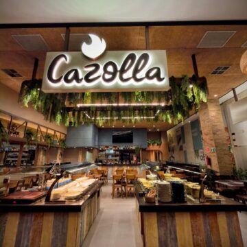 Cazolla reabre no Shopping Paralela com novo espaço e buffet ampliado