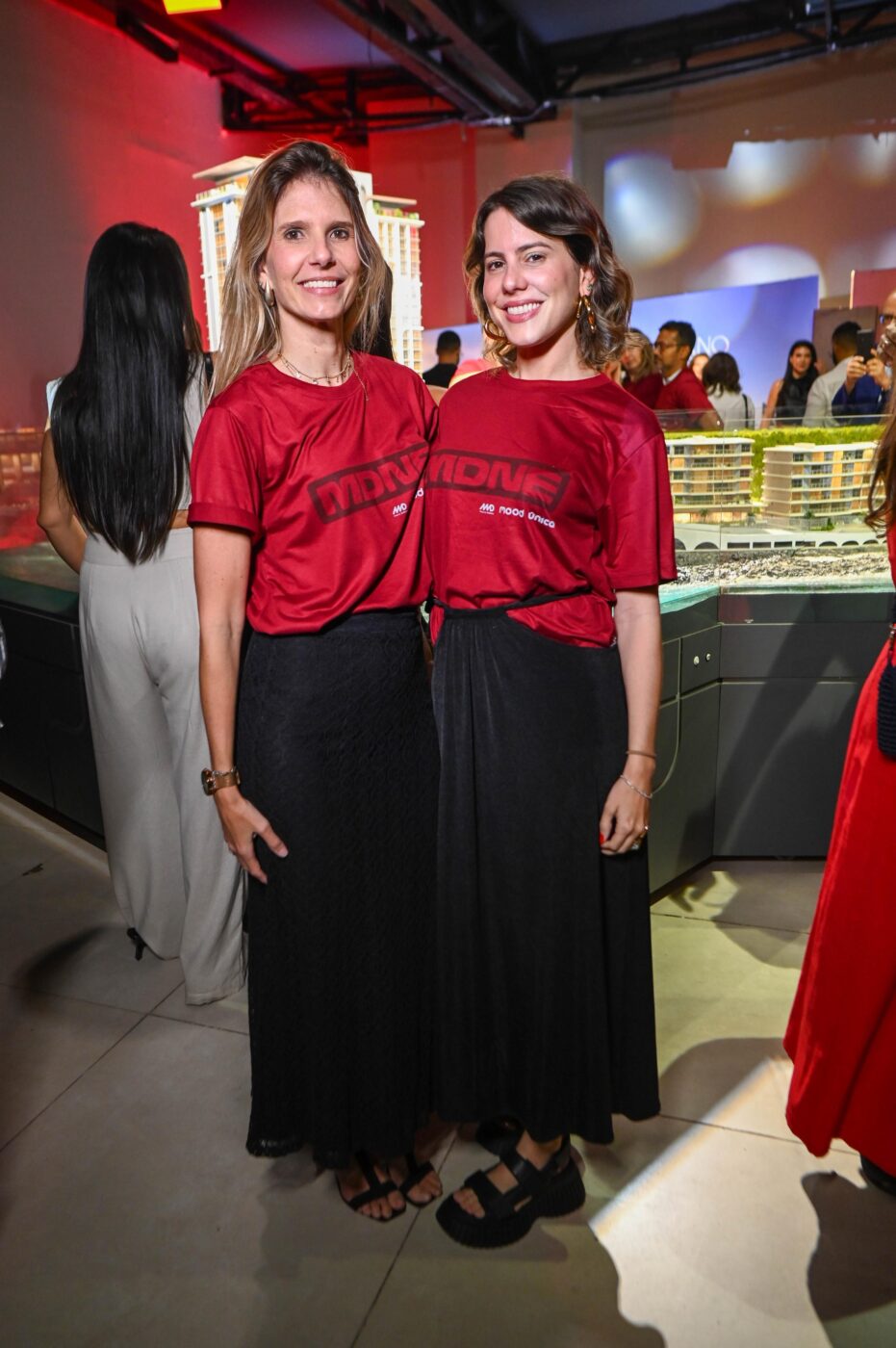 Tarcila Leal e Maria Eduarda Dubeux