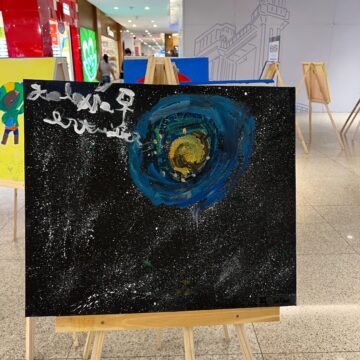 Mostra reúne obras criadas por crianças com Transtorno do Espectro Autista em Salvador