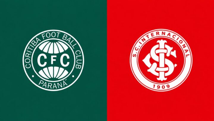 Coritiba x Internacional pelo Brasileirão Série A: onde assistir, horário e situação das equipes