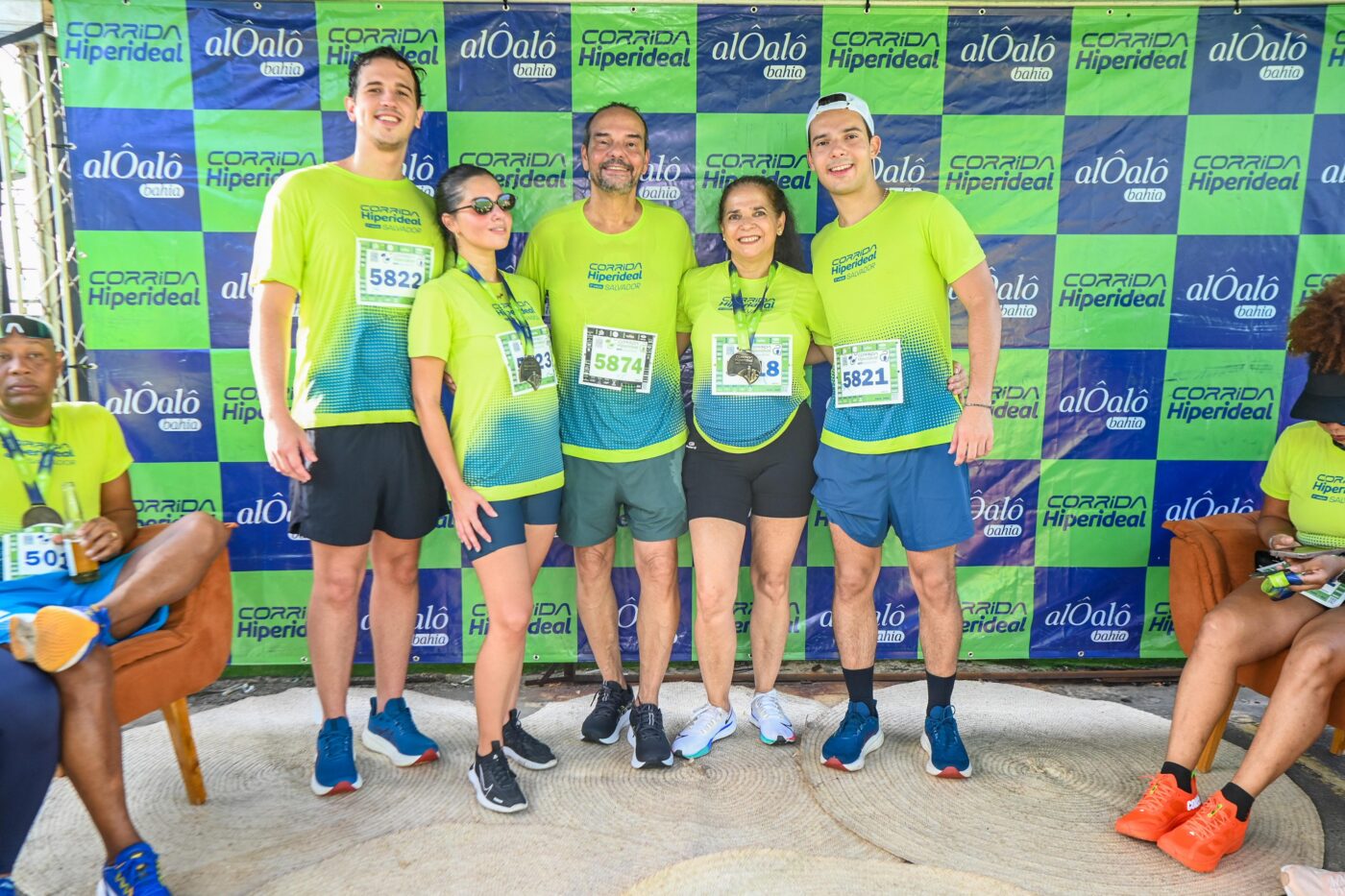 Lucca Sangalo, Ayla Ribeiro, Francisco Elias, Nayara Ribeiro e Paulo Manoel Ribeiro