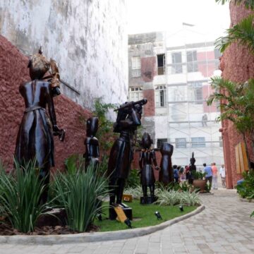 Jardim das Esculturas: museu no Centro de Salvador inaugura área externa com mostra inspirada em Exu; veja fotos