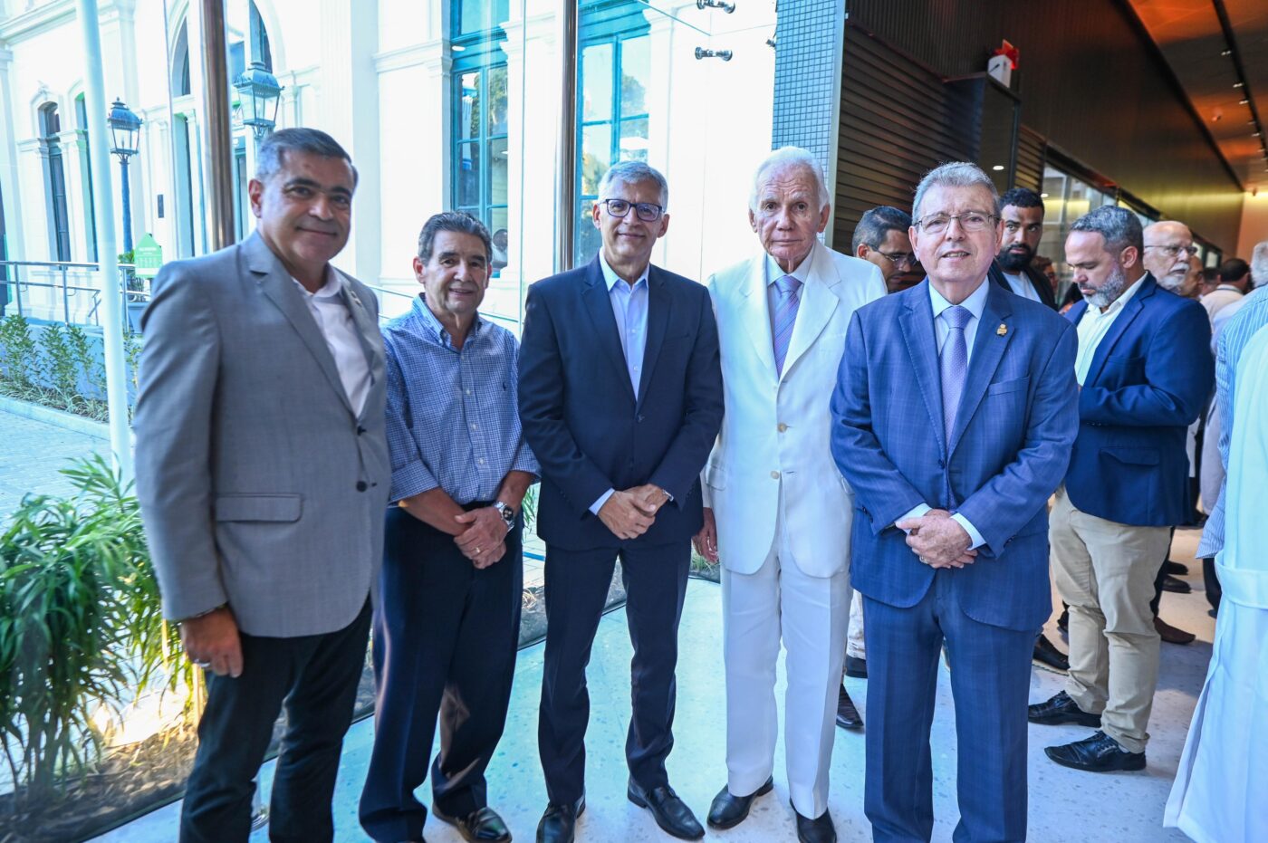 Sérgio Faria, Jayme Baleeiro, José Luiz Sobreira Antônio Luiz Calmon Teixeira e Carlos Gantois