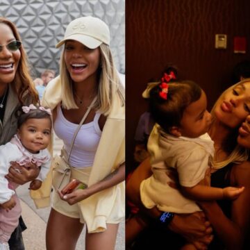 Ludmilla mostra primeiro presente de Dia das Mães feito pela filha Zuri