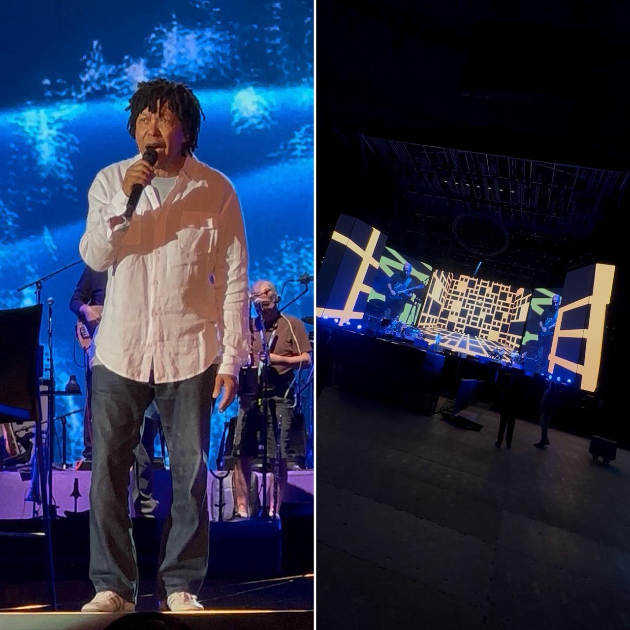 Djavan faz passagem de som para show que celebra 50 anos de carreira em Salvador