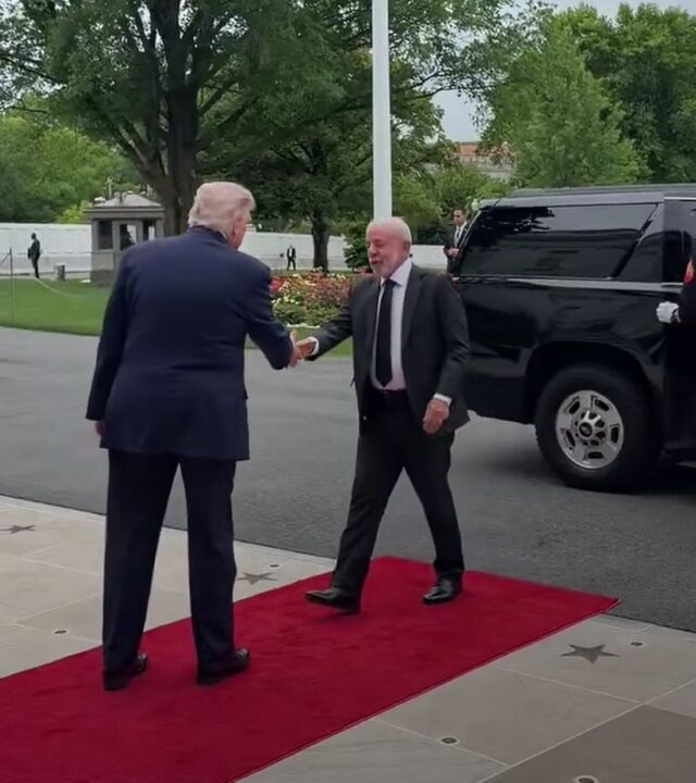 Trump recebe Lula na Casa Branca para reunião bilateral; veja vídeo