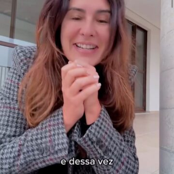 Fernanda Paes Leme pega chaves de novo apartamento e celebra conquista: “Só gratidão”; veja vídeo