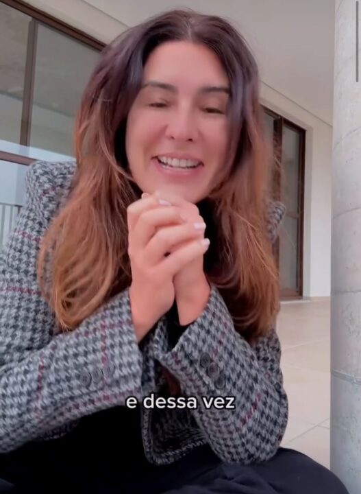 Fernanda Paes Leme pega chaves de novo apartamento e celebra conquista: “Só gratidão”; veja vídeo