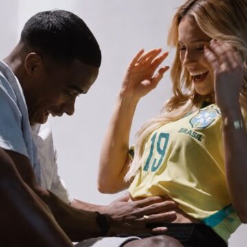 Grávida, esposa de Endrick comemora convocação e vídeo viraliza na web; veja