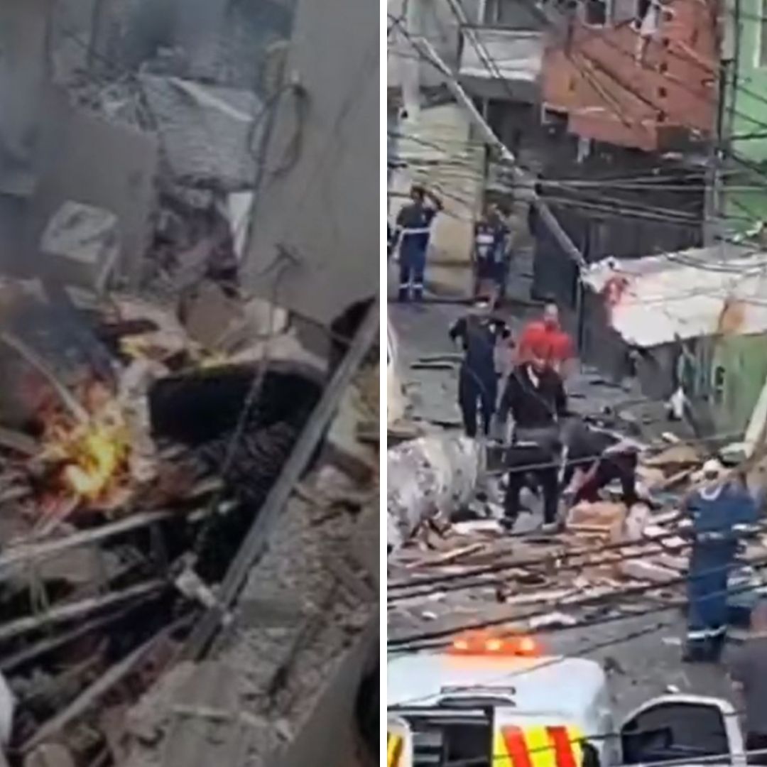 Vídeo mostra explosão de gás que destruiu 46 casas em SP; assista