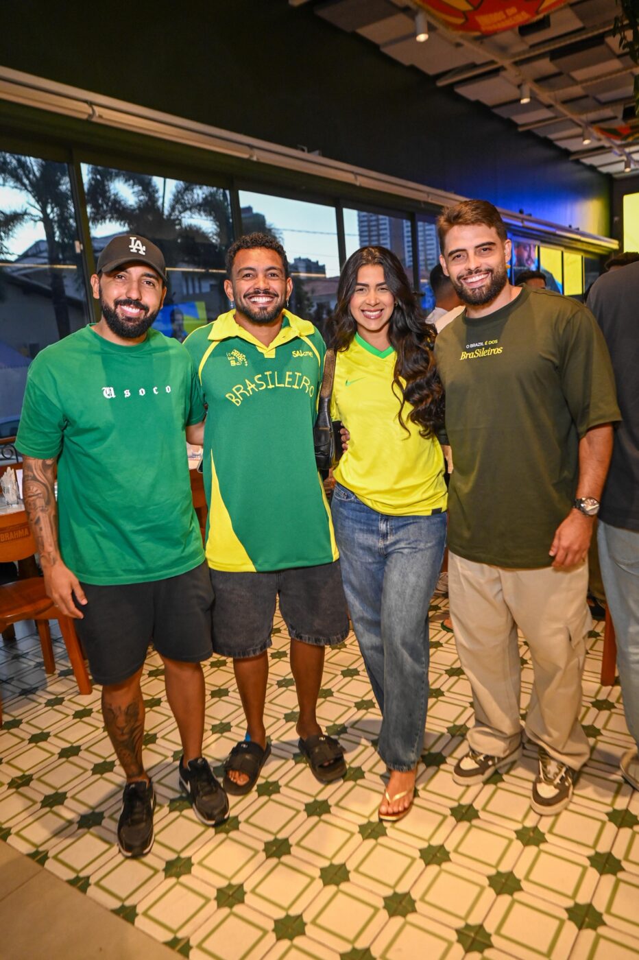 Ícaro Uchôa, Murilo Landim, Vitória Melo e Gabriel Duarte