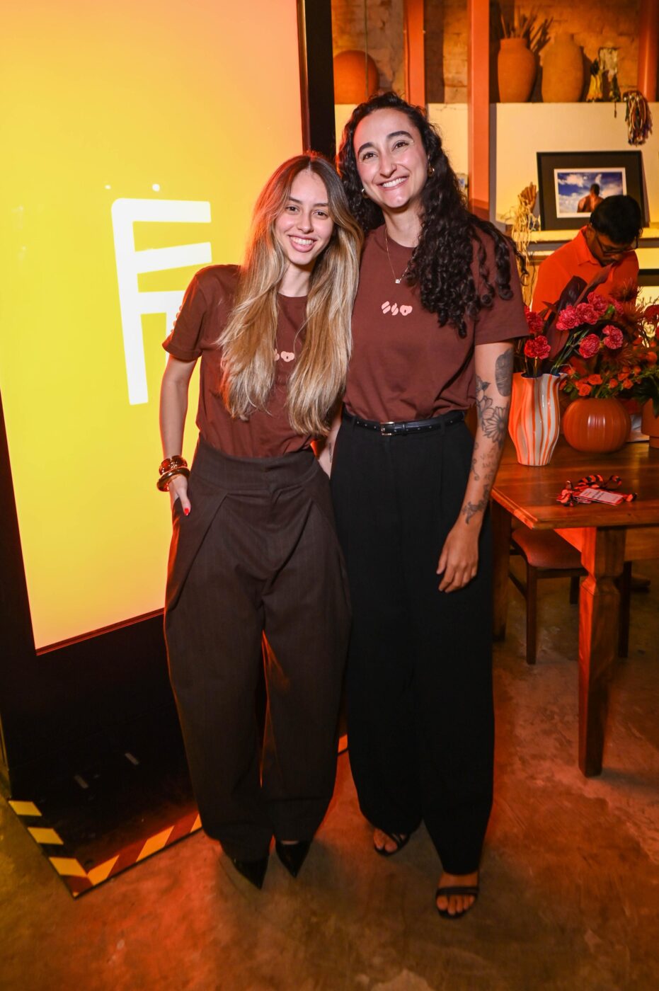 Maria Eduarda Pinheiro e Juliana Sampaio