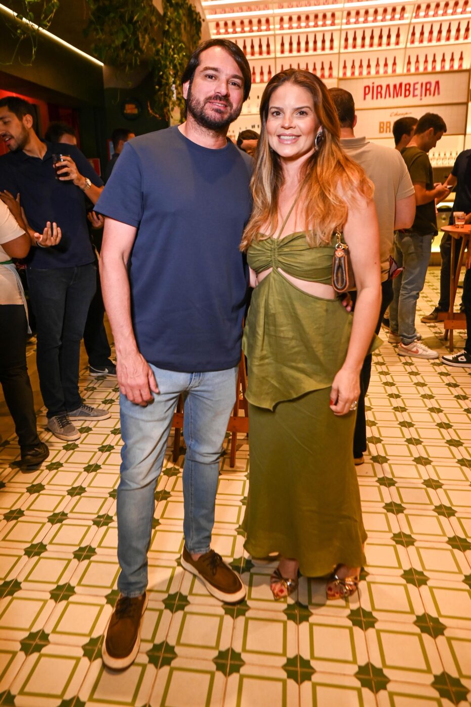 Fernando Pamponet e Marcella Guimarães