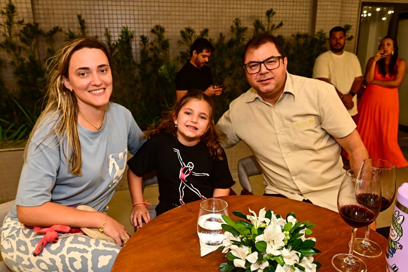 Aline Brandão, Maria Alice e Martoni Brandão