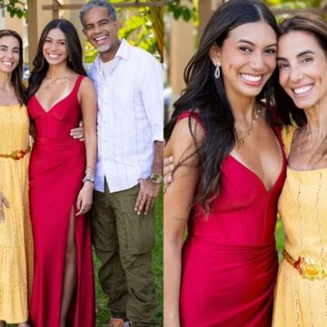 Há 10 anos nos EUA, Tania Khalill e Jair Oliveira celebram formatura da filha mais velha