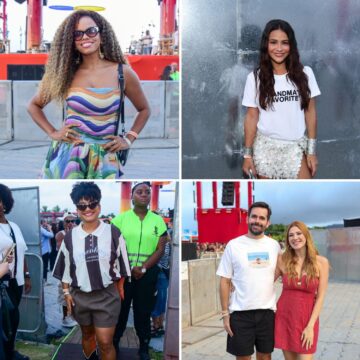 Famosos chegam para a turnê Clareou no Rio de Janeiro; veja fotos