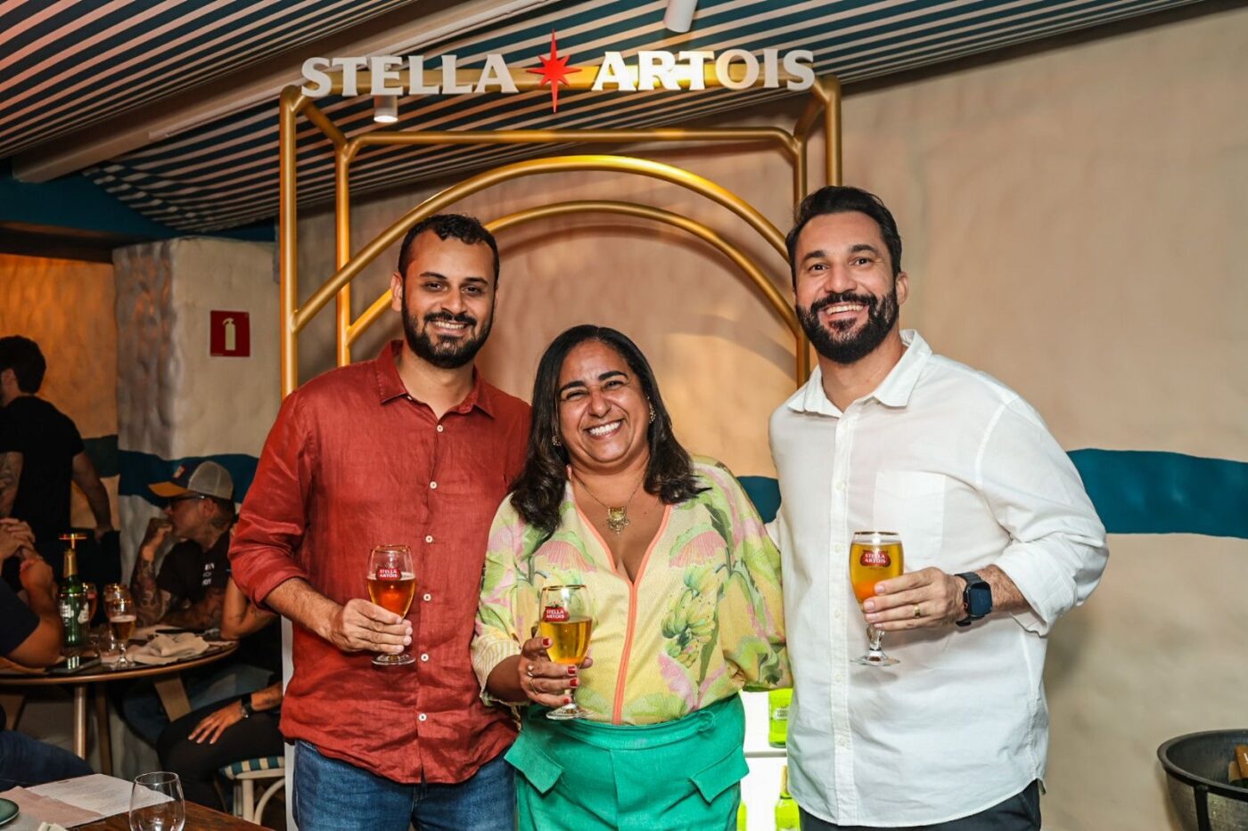 Lucas Rodrigo, Nara Amaral e Sávio Andrade