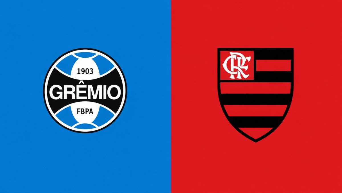 Grêmio x Flamengo pelo Brasileirão: onde assistir ao vivo, horário e cenário do jogo