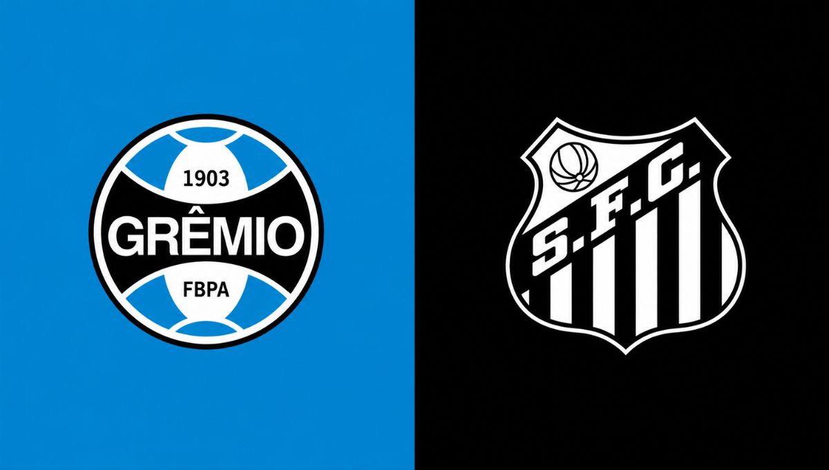 Grêmio x Santos, onde assistir ao vivo pelo Campeonato Brasileiro em duelo direto contra o Z-4