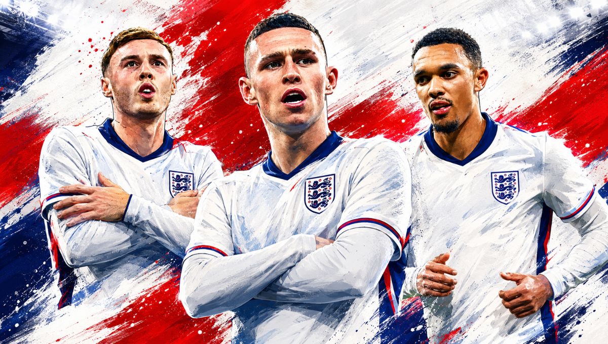 Inglaterra convoca para a Copa sem Foden, Palmer e Alexander-Arnold; veja lista completa