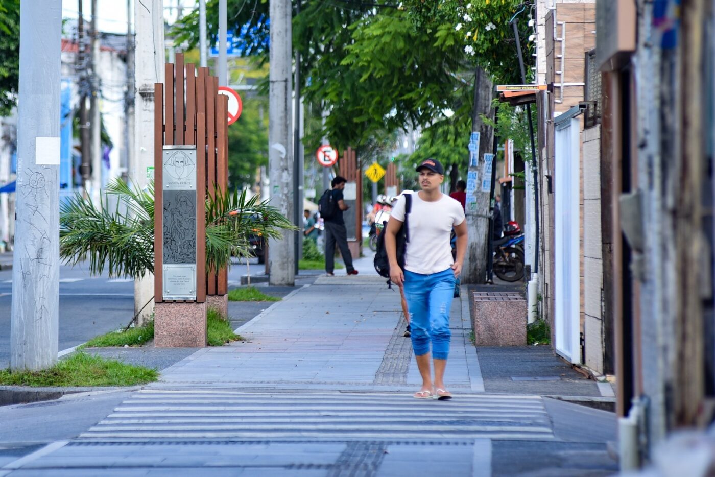 Restauração de obras do Caminho da Fé custou R$ 200 mil após atos de vandalismo em Salvador
