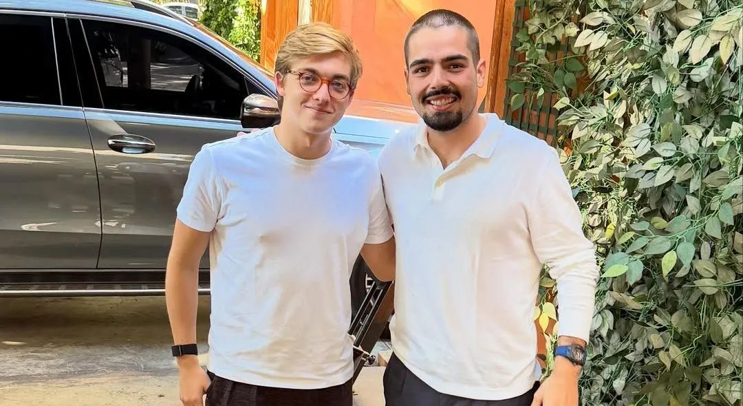 Filhos de Faustão e Luciano Huck aparecem juntos e movimentam a internet